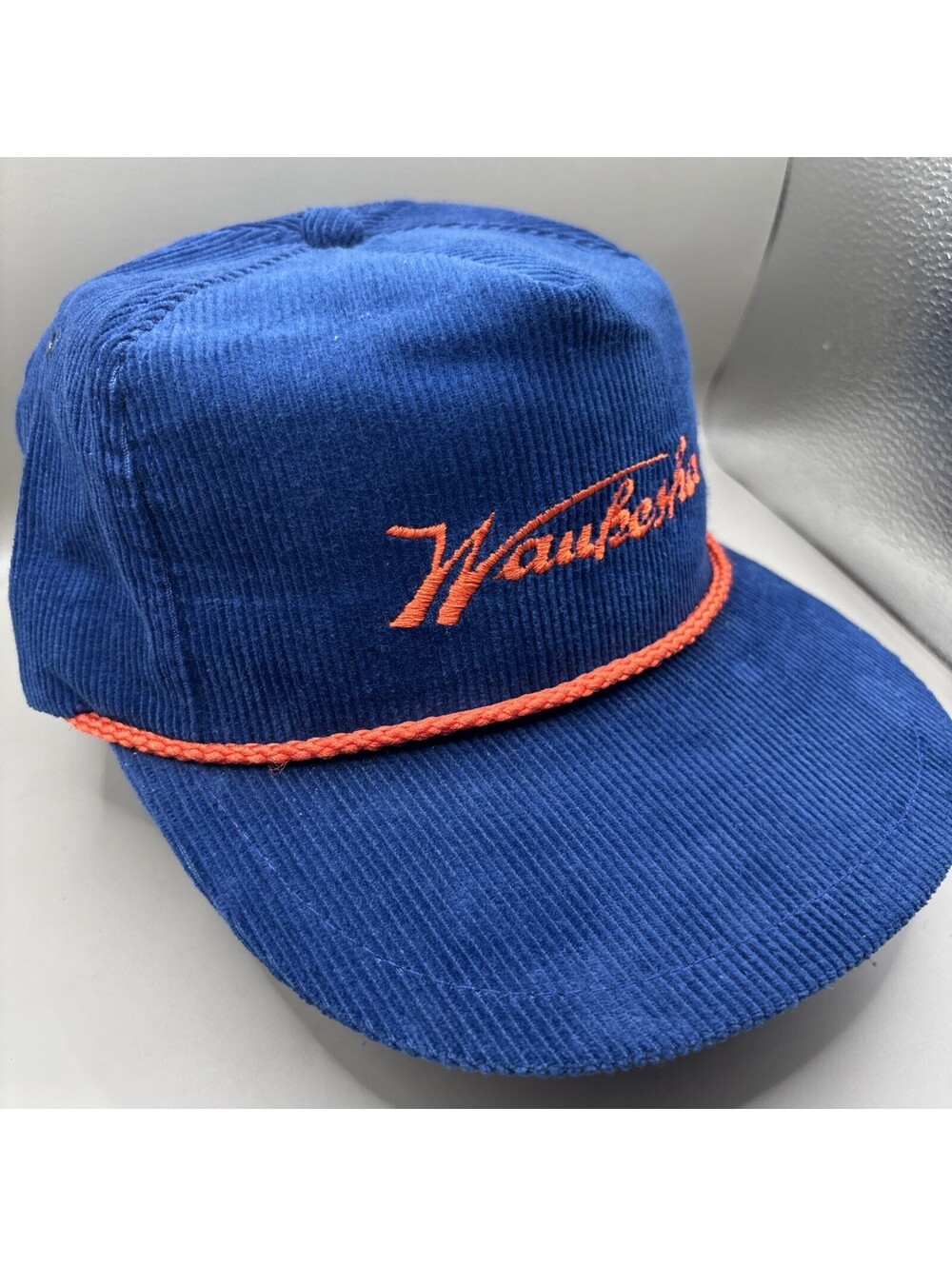 Vintage Wabasha Corduroy Snapback 70S 80S Era Vintage